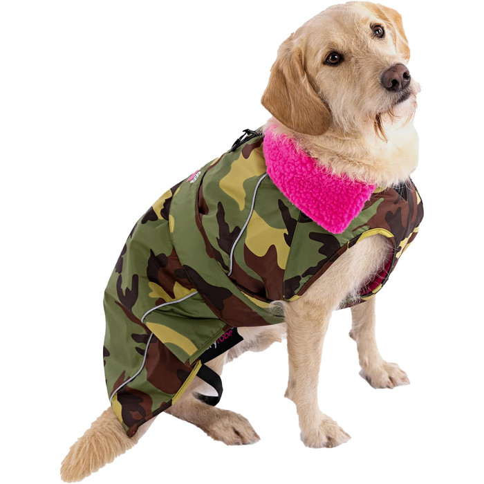 2024 Dryrobe Dog Robe V3 DRDR1 - Camo Pink